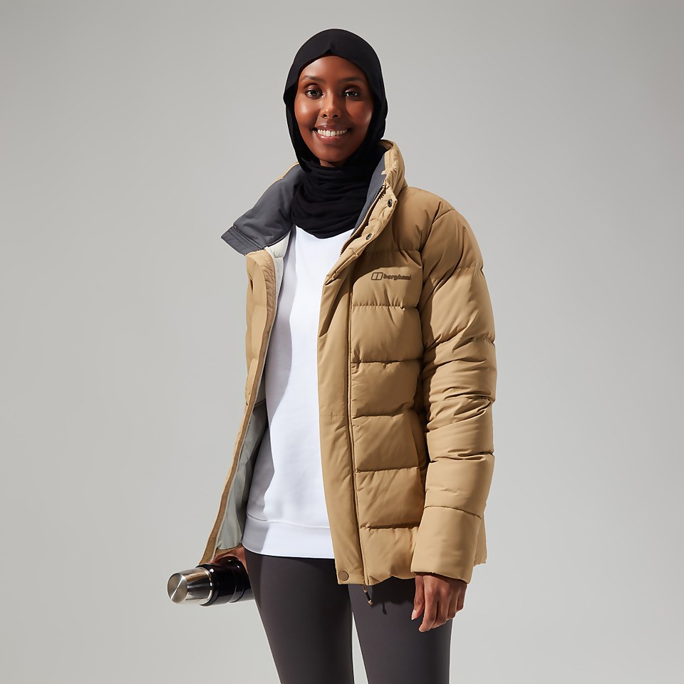 Rosthwaite Reflect Daunen Jacke für Damen - Naturfarben