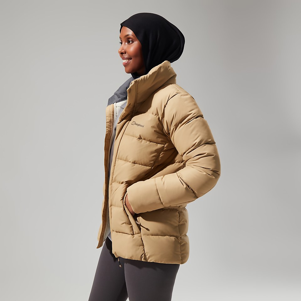 Rosthwaite Reflect Daunen Jacke für Damen - Naturfarben