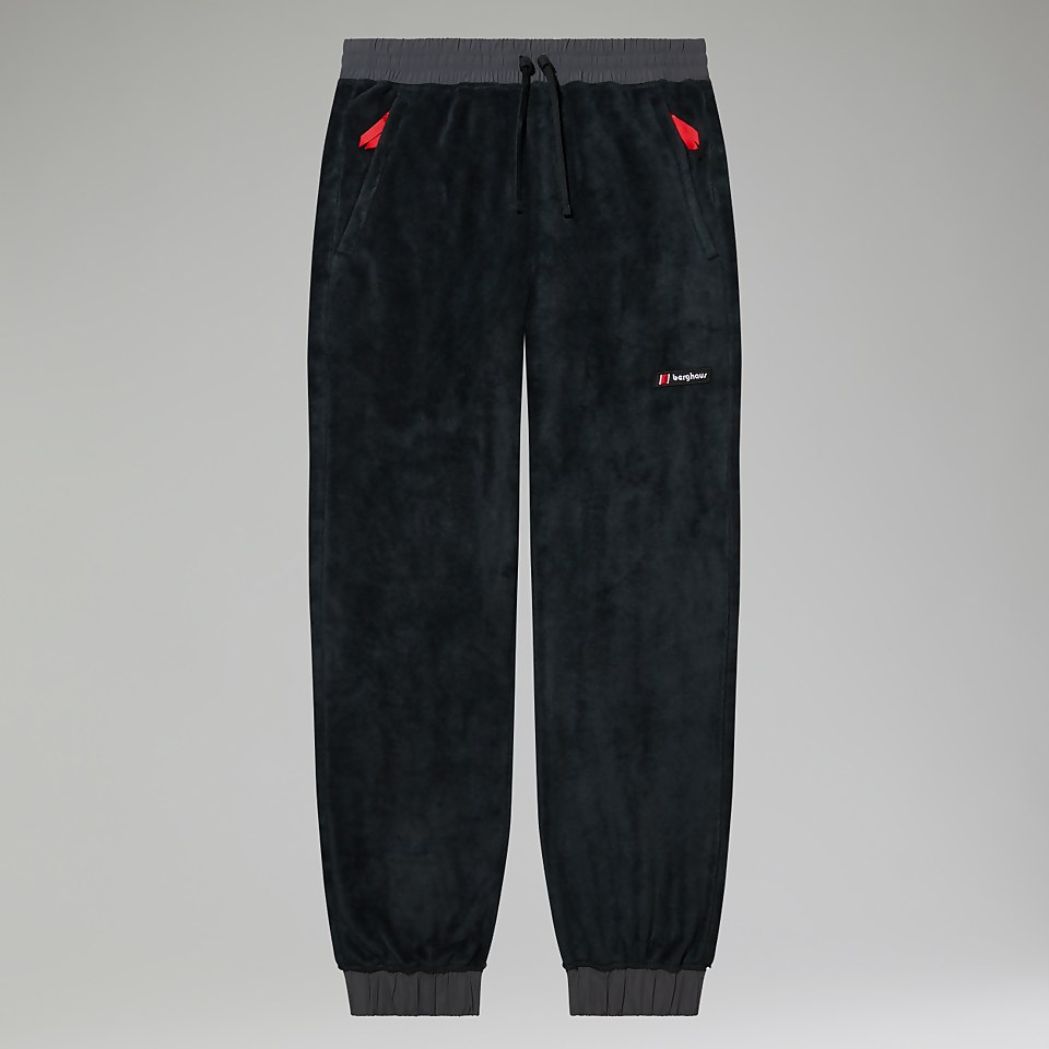 Unisex Oversized Fleece Pant - Black