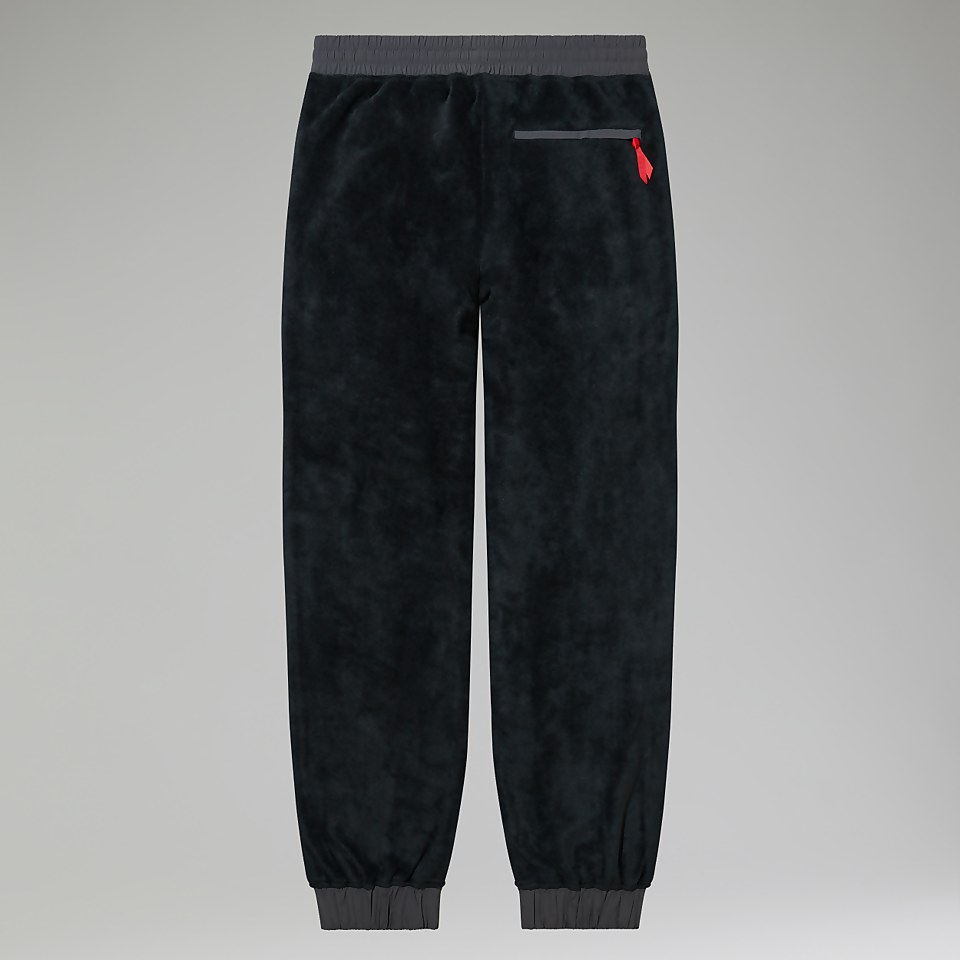 Unisex Oversized Fleece Pant - Black