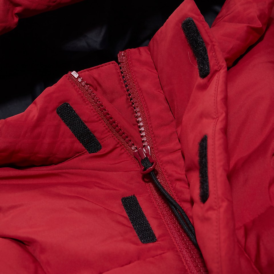 Men's Fawdon Down Jacket - Dark Red/Black