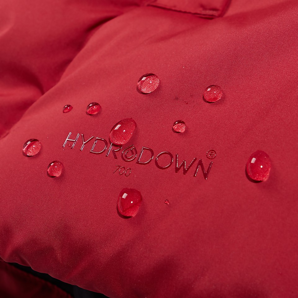 Men's Fawdon Down Jacket - Dark Red/Black