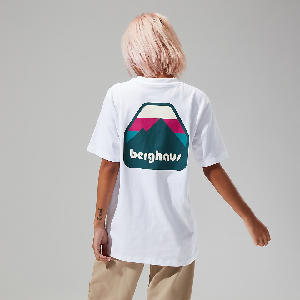 Unisex Graded Peak T-Shirts - White