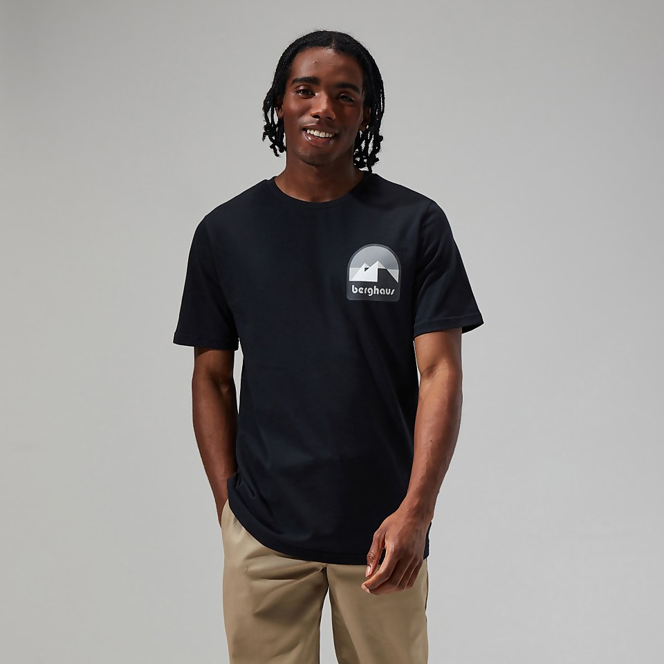 Unisex Mtn Anaglyph T-Shirt - Black