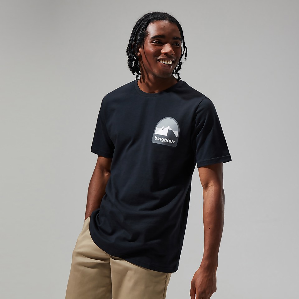Unisex Mtn Anaglyph T-Shirt - Black