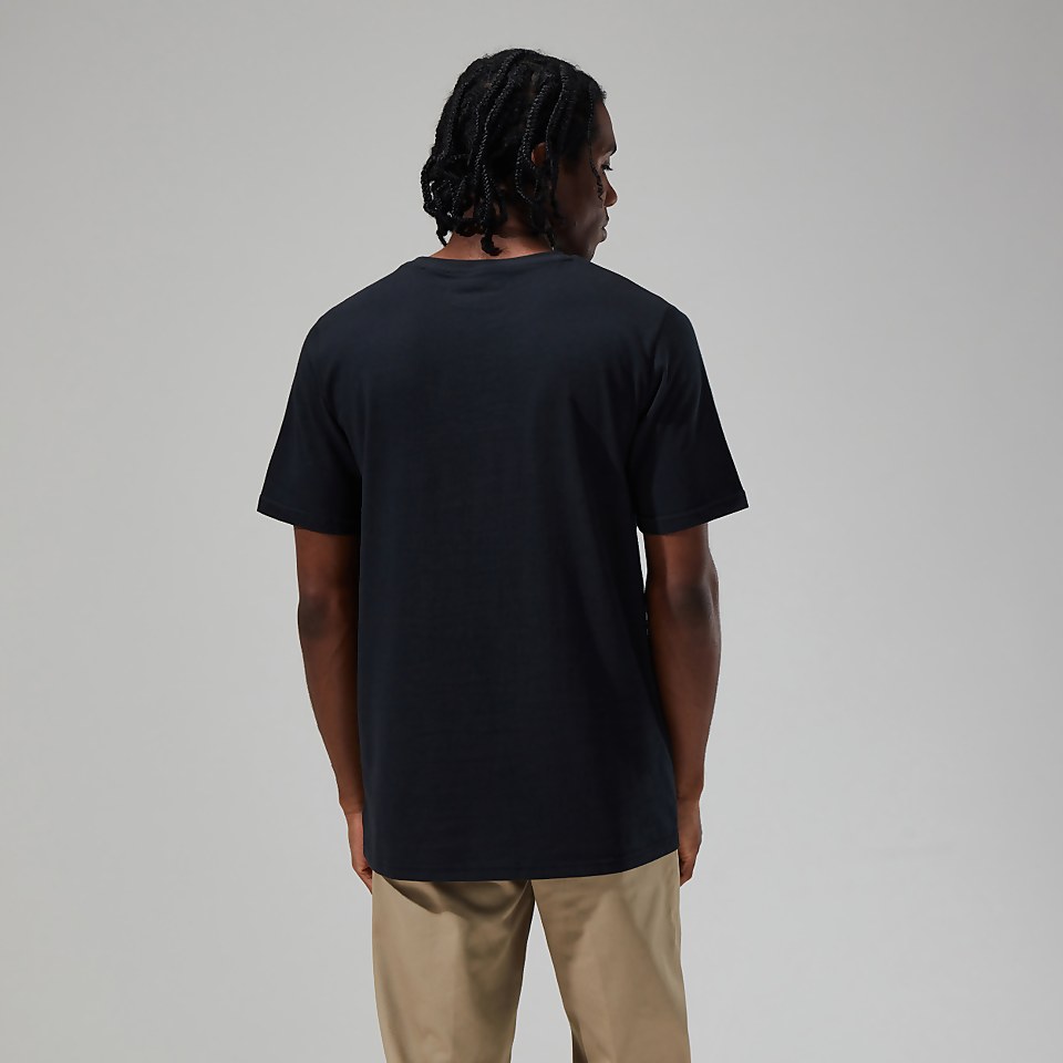 Unisex Mtn Anaglyph T-Shirt - Black