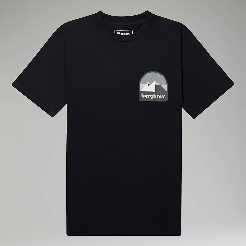 Unisex Mtn Anaglyph T-Shirt - Black