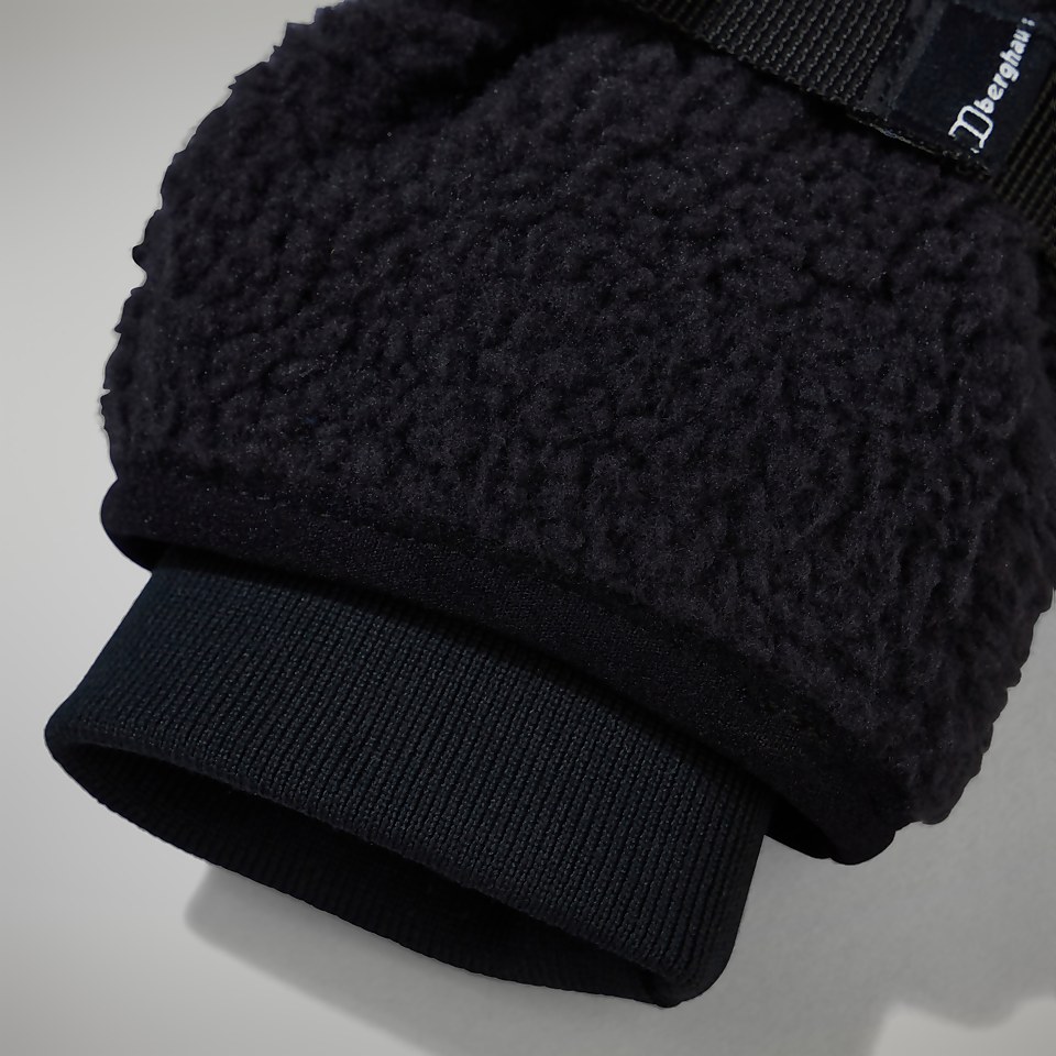 Unisex Berghaus Fleece Mitts - Black