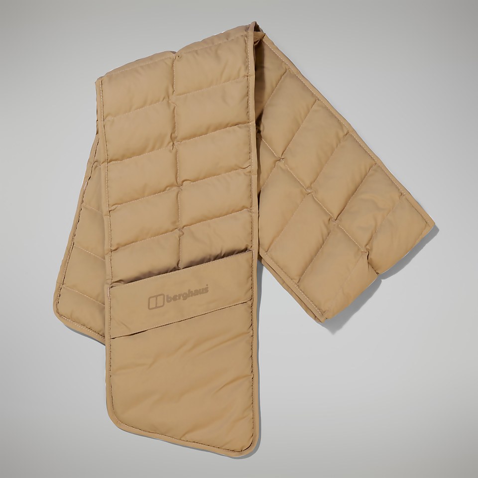 Unisex Berghaus Quilted Scarf - Natural