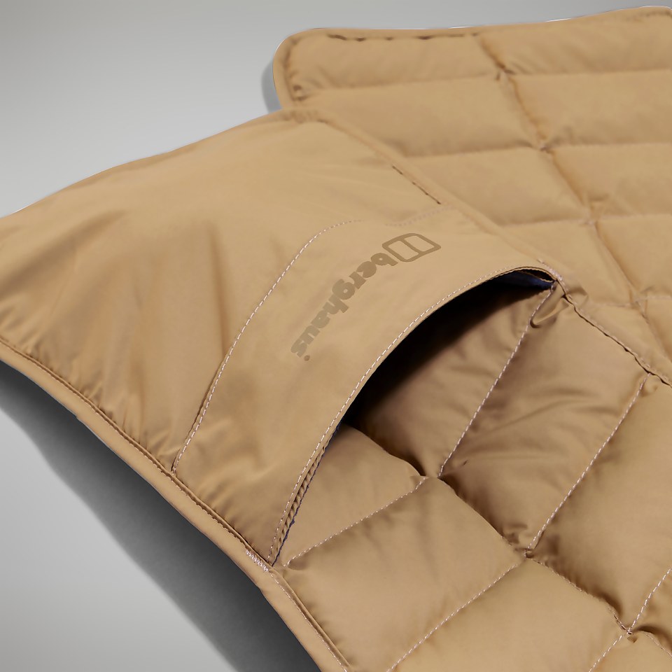 Unisex Berghaus Quilted Scarf - Natural