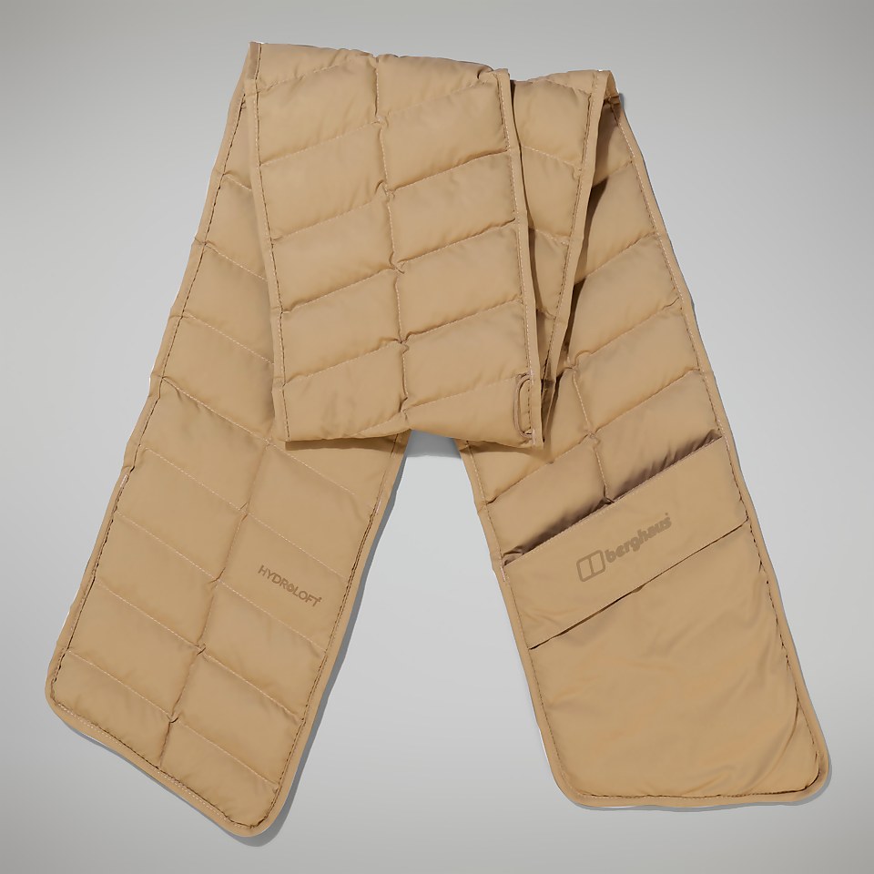 Unisex Berghaus Quilted Scarf - Natural