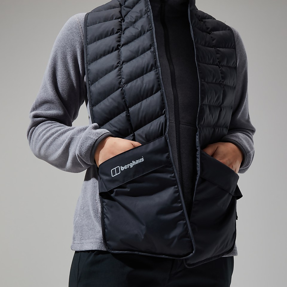 Unisex Berghaus Quilted Scarf - Black