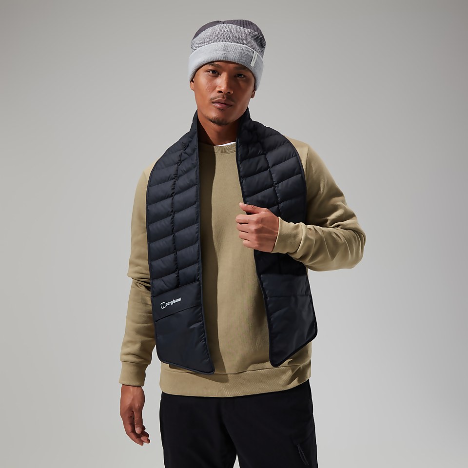Unisex Berghaus Quilted Scarf - Black