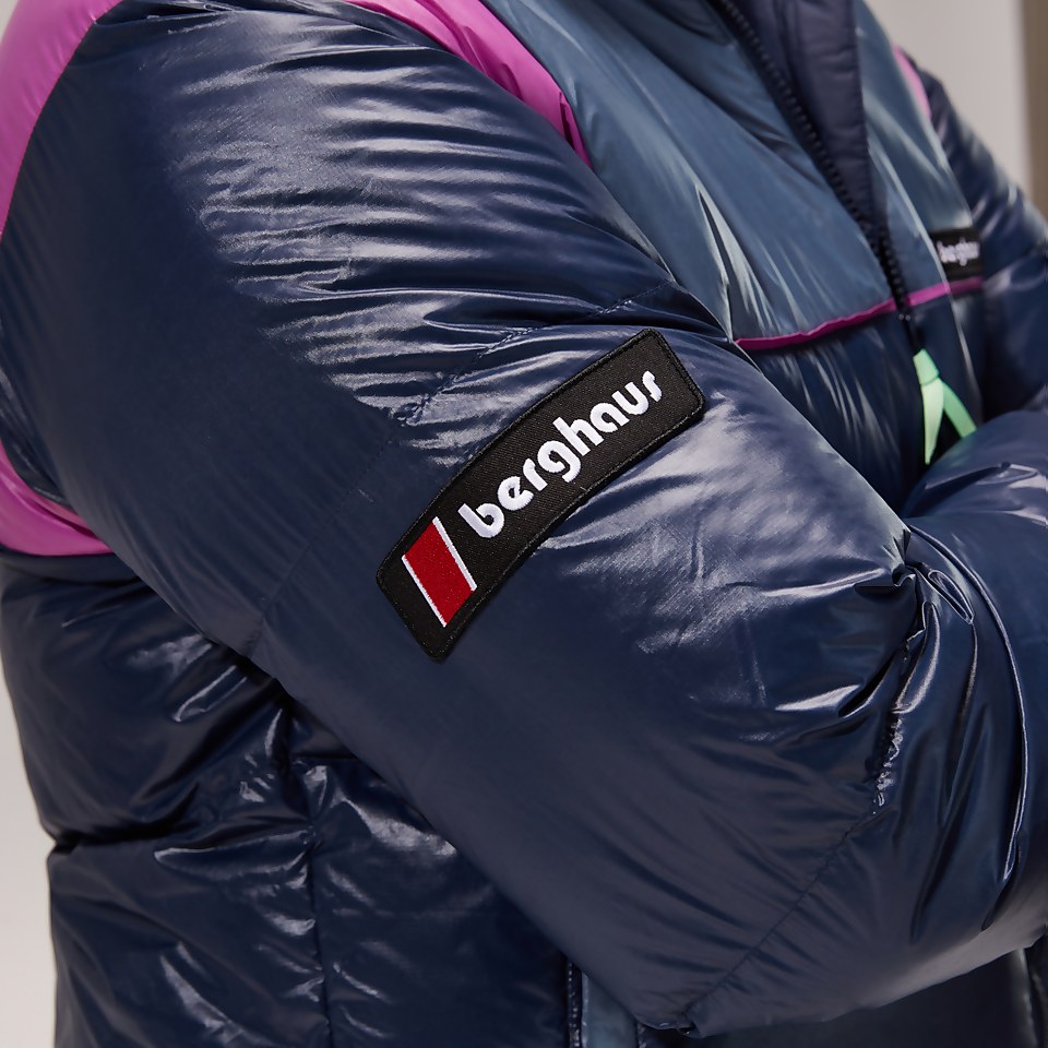 Unisex Blockback Down Jackets - Dark Blue