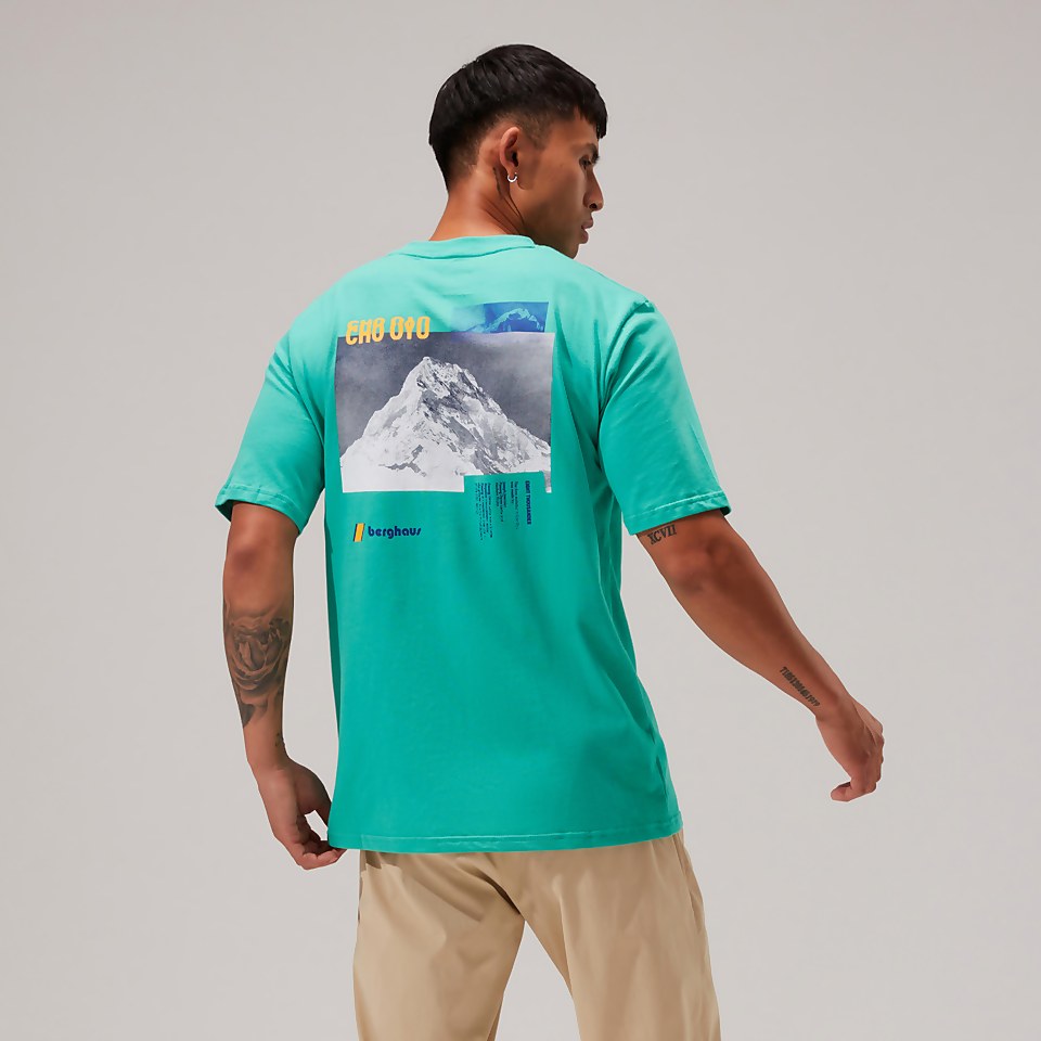 Unisex Cho Zine Short Sleeve T-Shirts - Turquoise