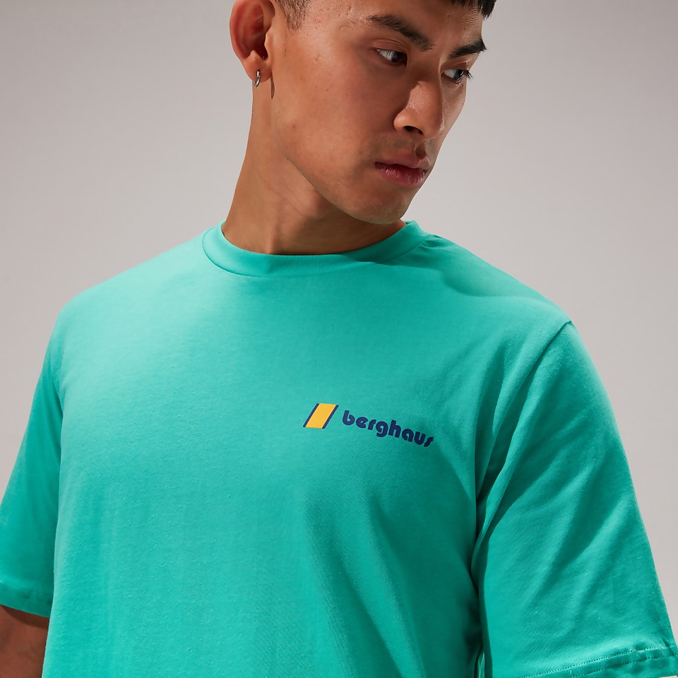 Unisex Cho Zine Short Sleeve T-Shirts - Turquoise