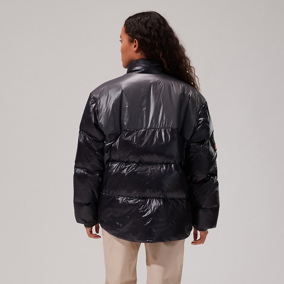 Unisex Blockback Down Jackets - Black/Grey
