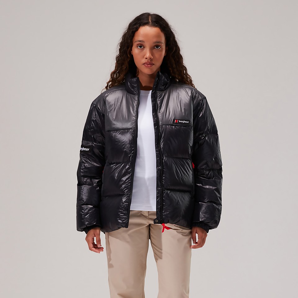 Unisex Blockback Down Jackets - Black/Grey