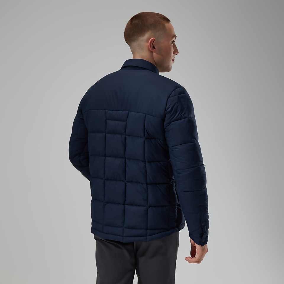 Men's Nollan Insulated Shirt Jacket - Dark Blue