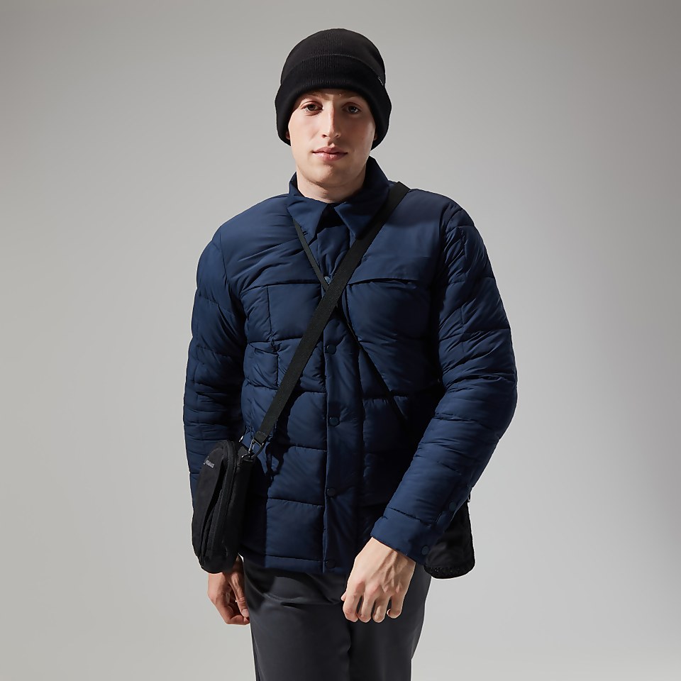 Men's Nollan Insulated Shirt Jacket - Dark Blue