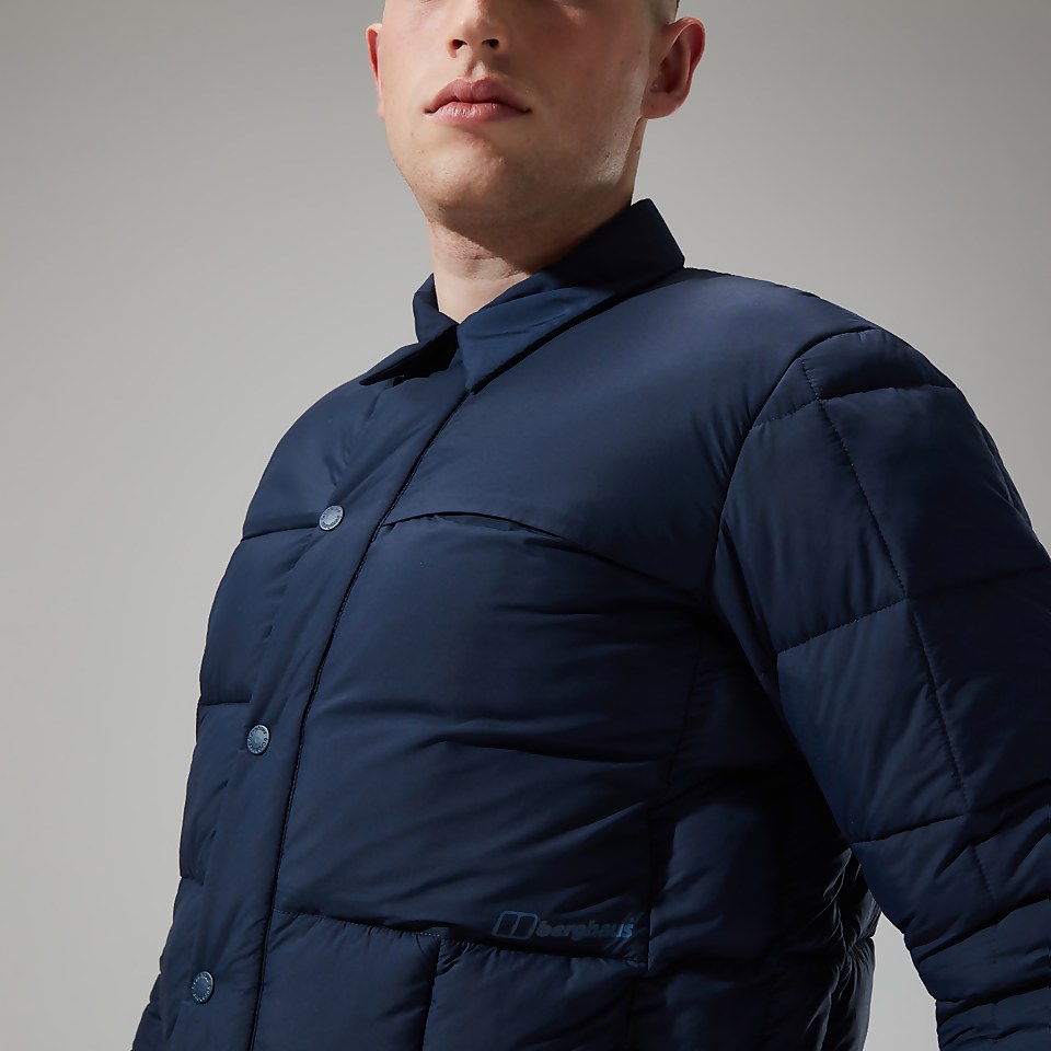 Men's Nollan Insulated Shirt Jacket - Dark Blue