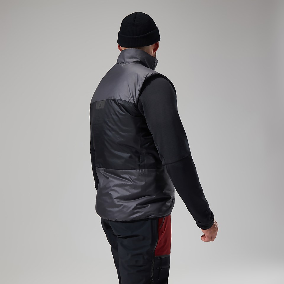 Men's MTN Arete LB Synthetic Vest - Grey/Black