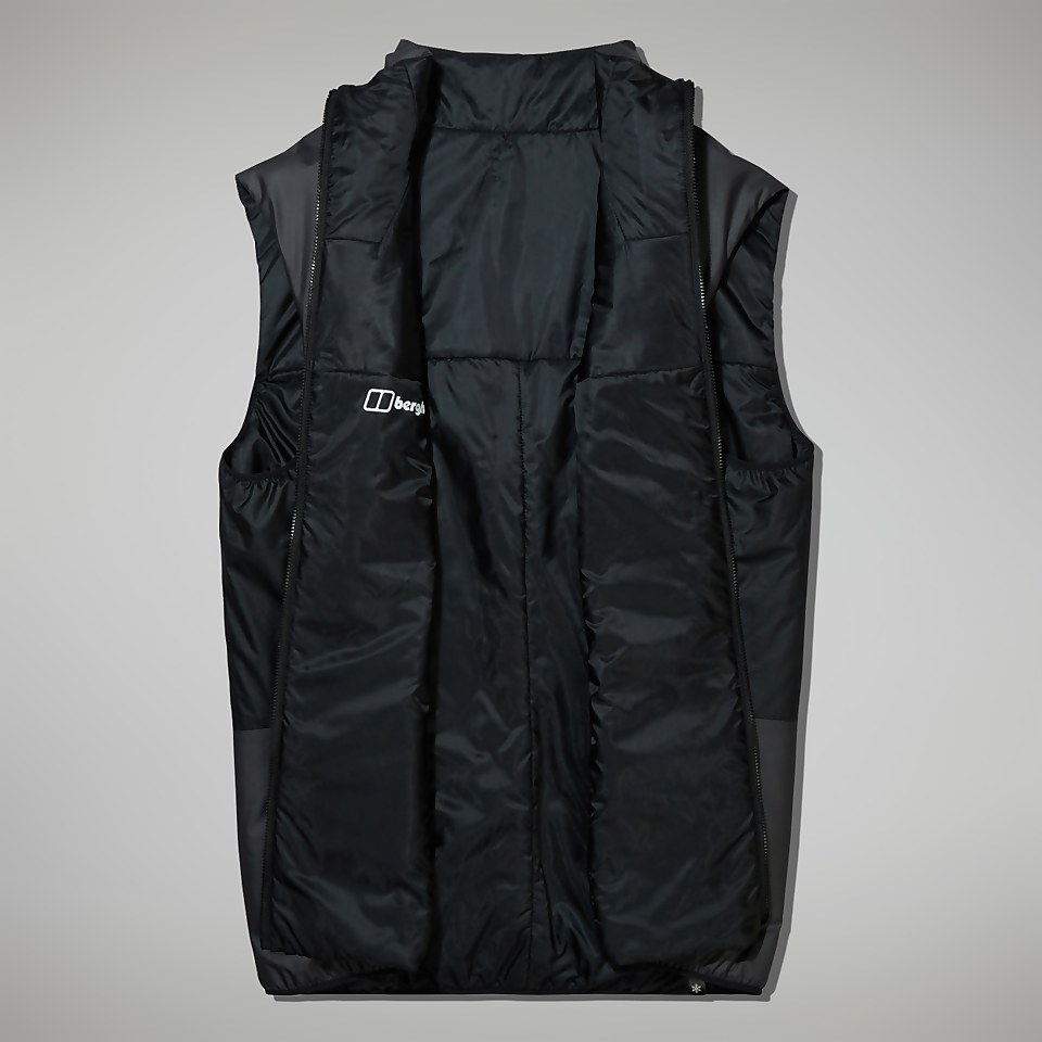 Men's MTN Arete LB Synthetic Vest - Grey/Black