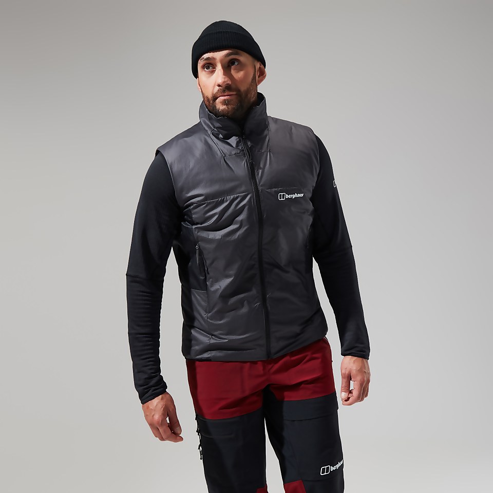 Men's MTN Arete LB Synthetic Vest - Grey/Black