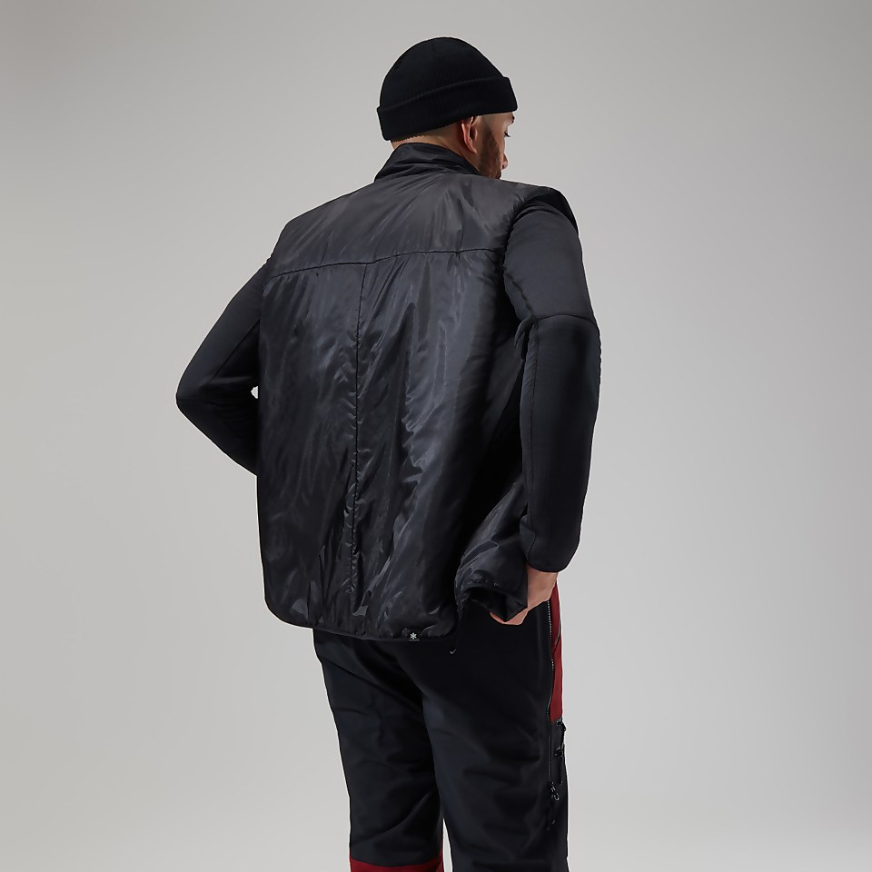 Men's MTN Arete LB Synthetic Vest - Grey/Black