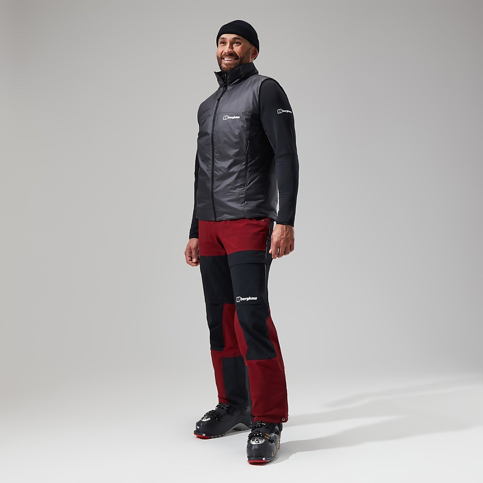 Men's MTN Arete LB Synthetic Vest - Grey/Black