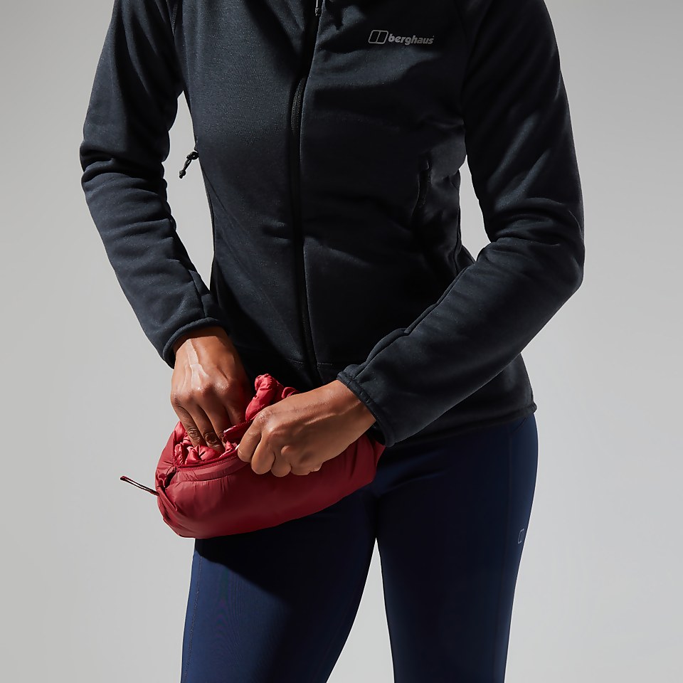 Women's Cuillin Insulated Hoody - Dark Red