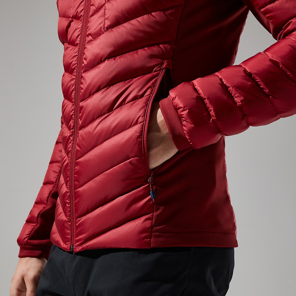 Tephra Stretch Reflect Jacke für Herren - Dunkelrot