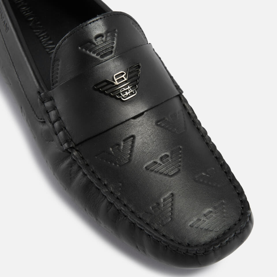 Armani driving shoes best sale