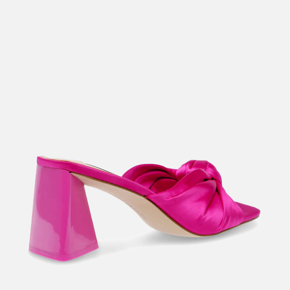 Steven Madden Mylah Satin Heeled Mules
