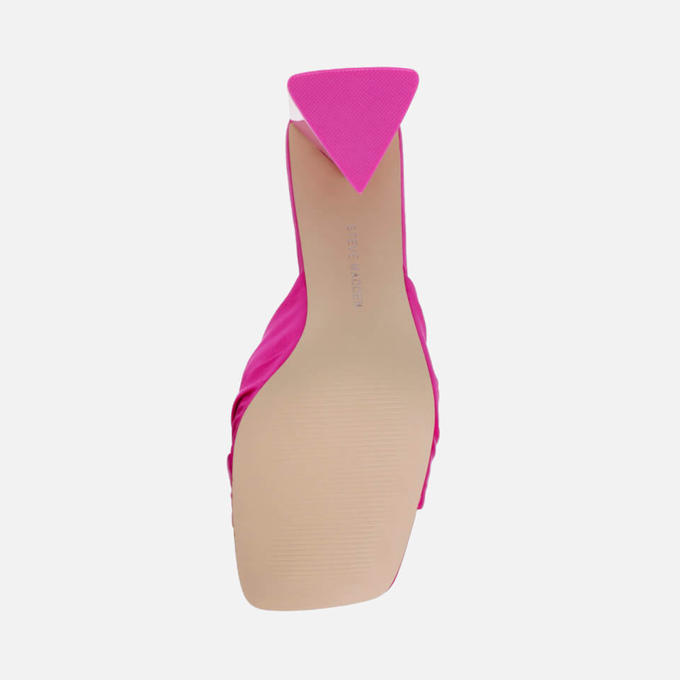 Steven Madden Mylah Satin Heeled Mules