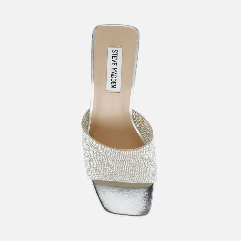steve madden glitter mules