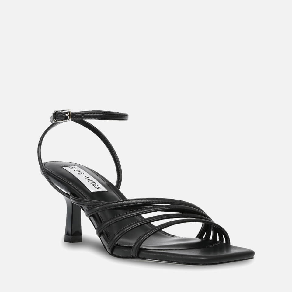 Steve Madden Mid-Heeled Faux Leather Sandals