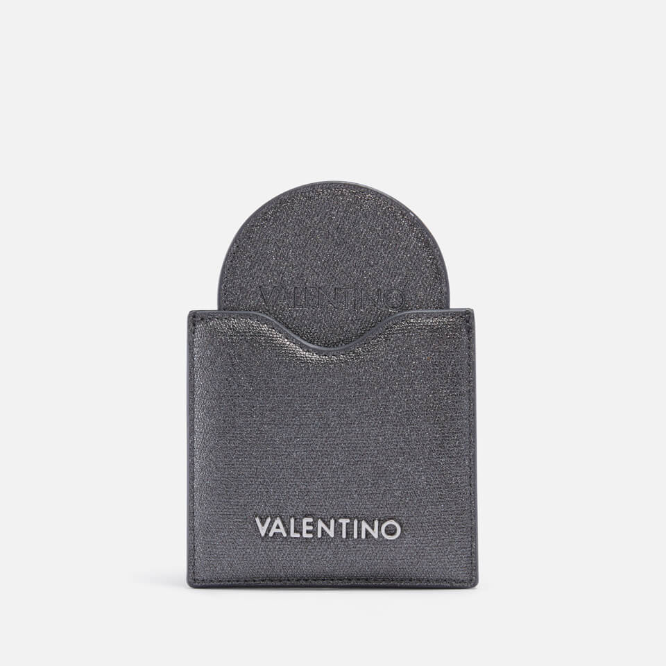 Valentino Zenzero Faux Leather Mirror and Wallet Set