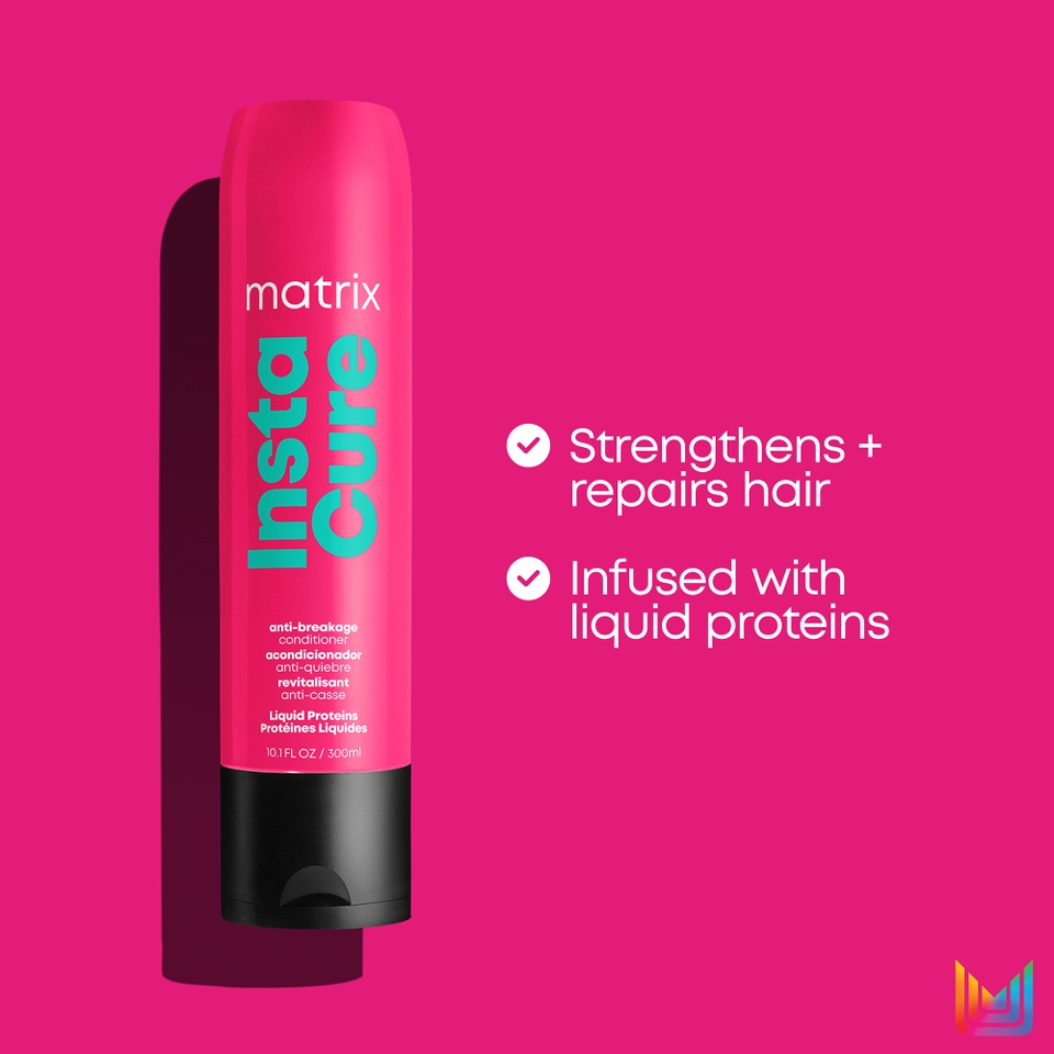 Matrix Total Results InstaCure Anti-Breakage Shampoo and Conditioner 300ml Duo for Damaged Hair