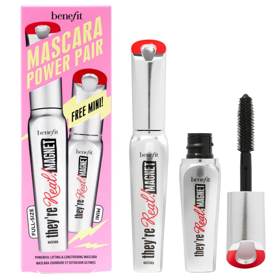 benefit Mascara Power Pair They're Real Magnet Extreme Lengthening Mascara Duo