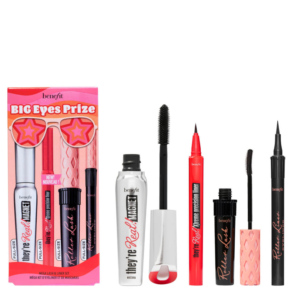 benefit Big Eyes Prize They're Real Magnet and Roller Mascara and Liner Set