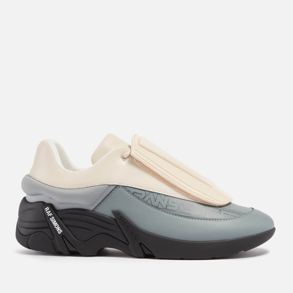 Raf Simons Antei Leather and Neoprene Trainers Coggles