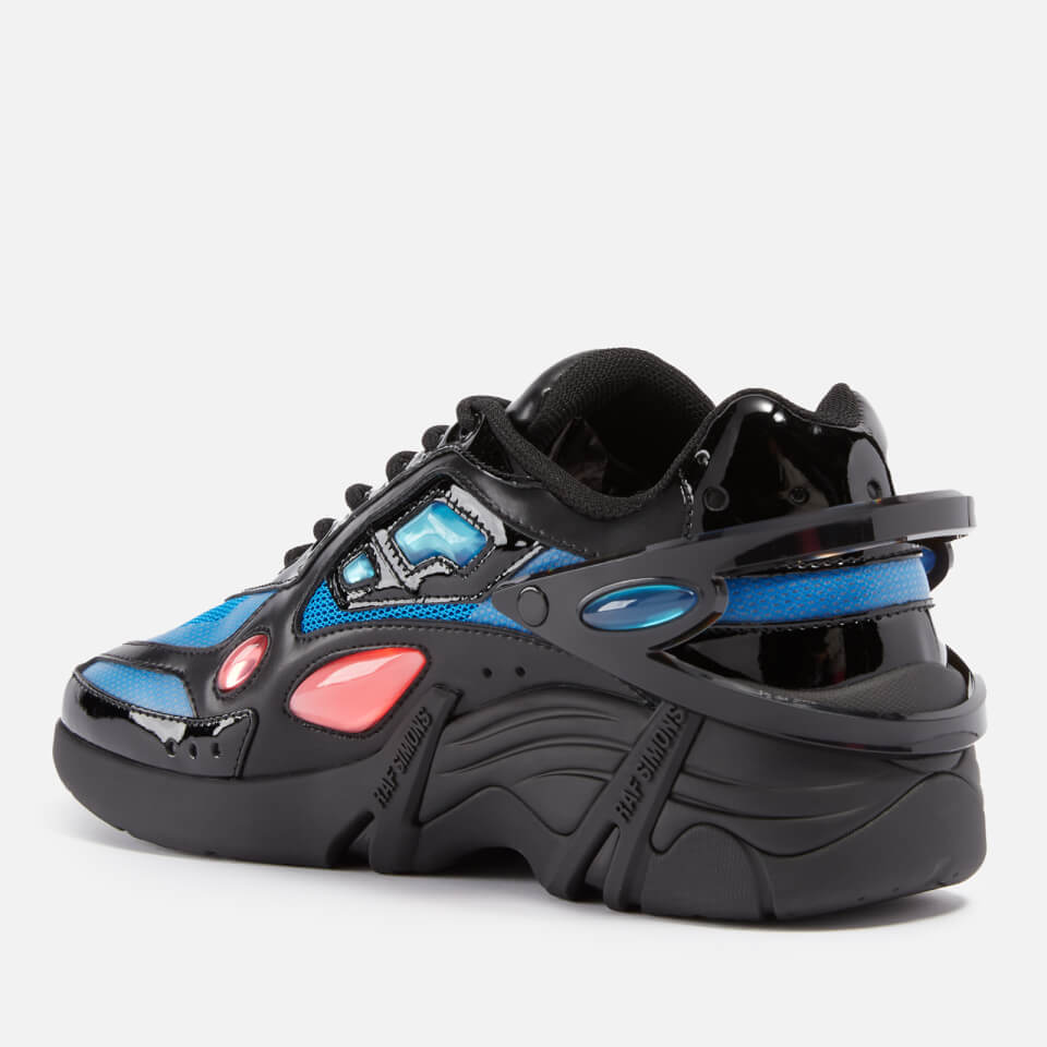 Raf Simons Cylon-21 Rubber, Leather and Mesh Trainers - UK 7