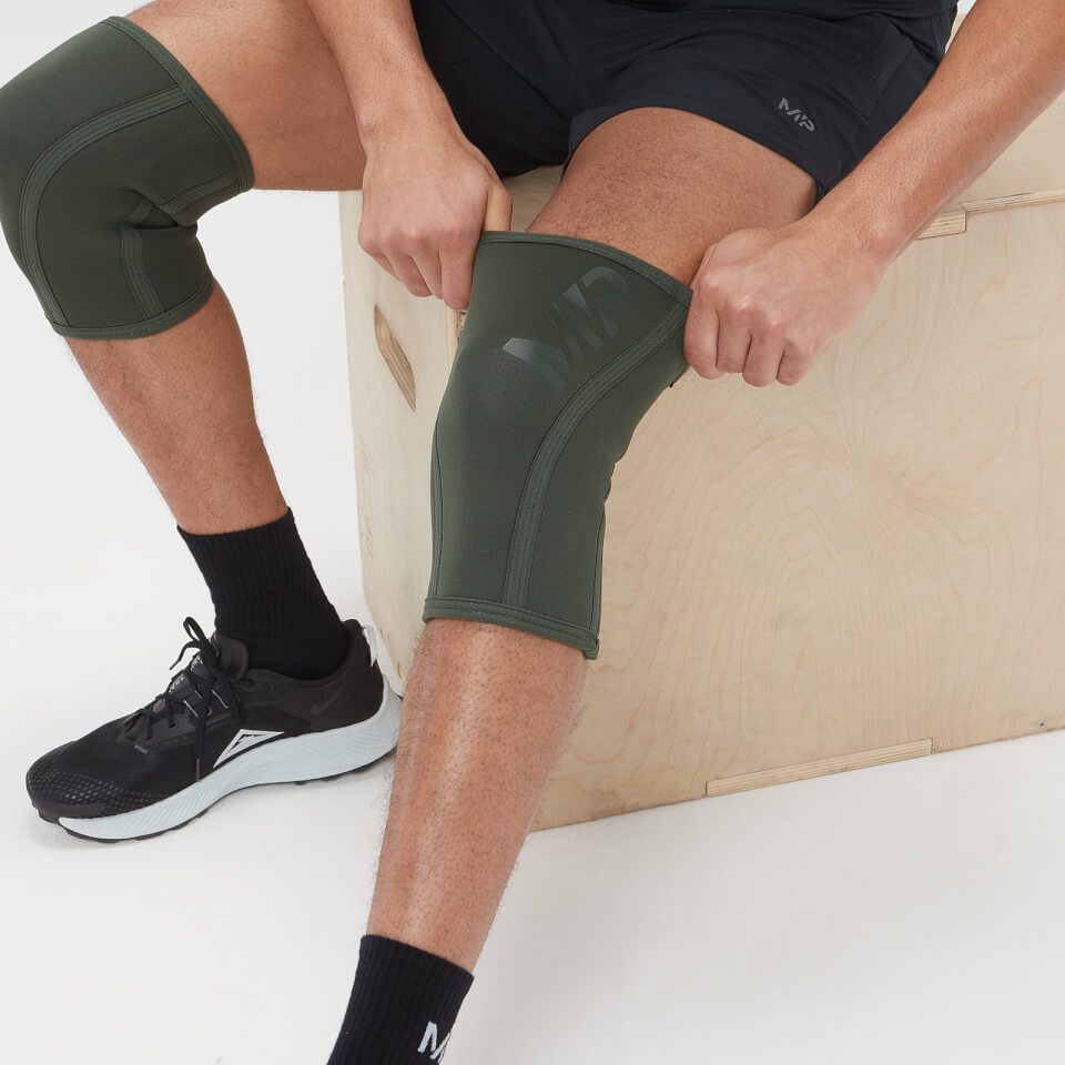 MP Unisex Training Knee Sleeve Pair - Dark Green