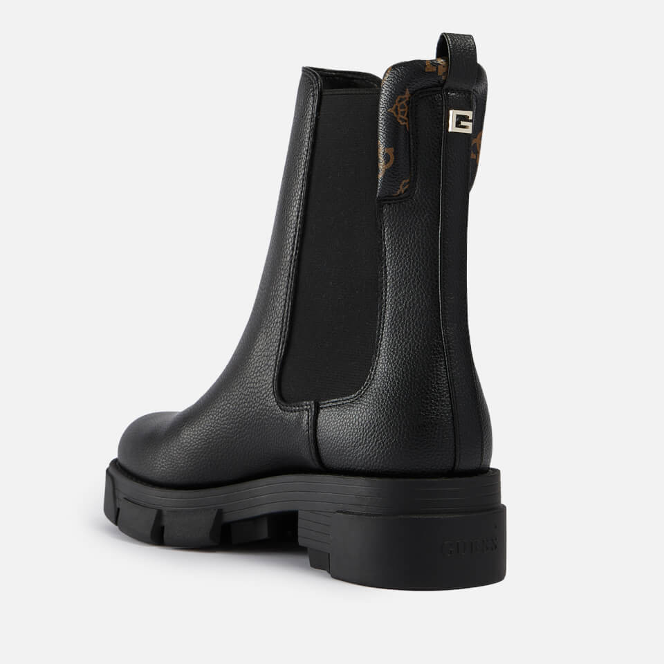 Guess Madla Leather Chelsea Boots Worldwide Delivery Allsole