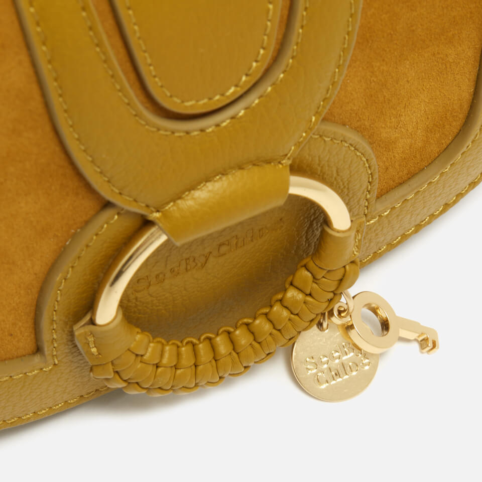 See by Chloé Hana Suede and Leather Small Crossbody Bag