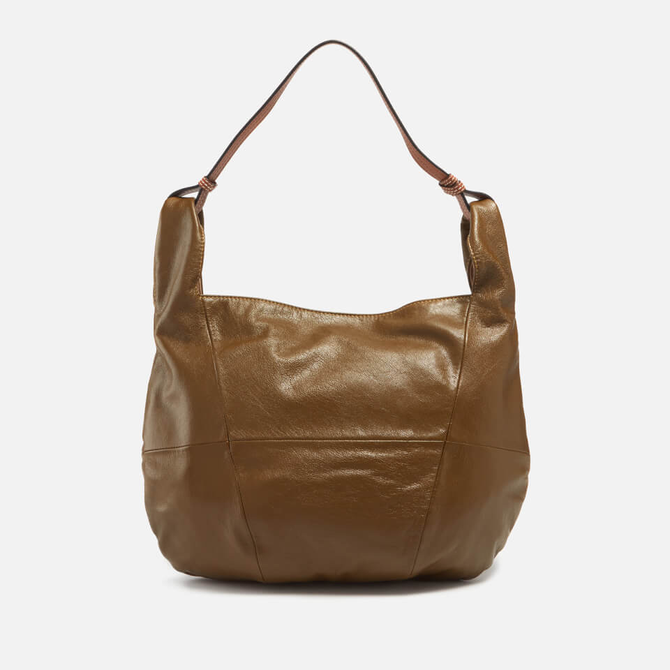 See By Chloé Indra Leather and Suede Shoulder Bag