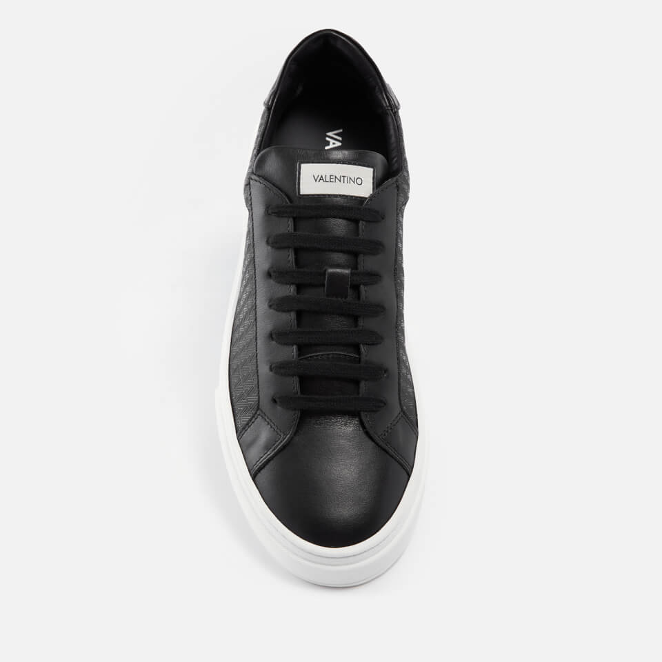 Valentino Shoes Stan Leather-Blend Trainers