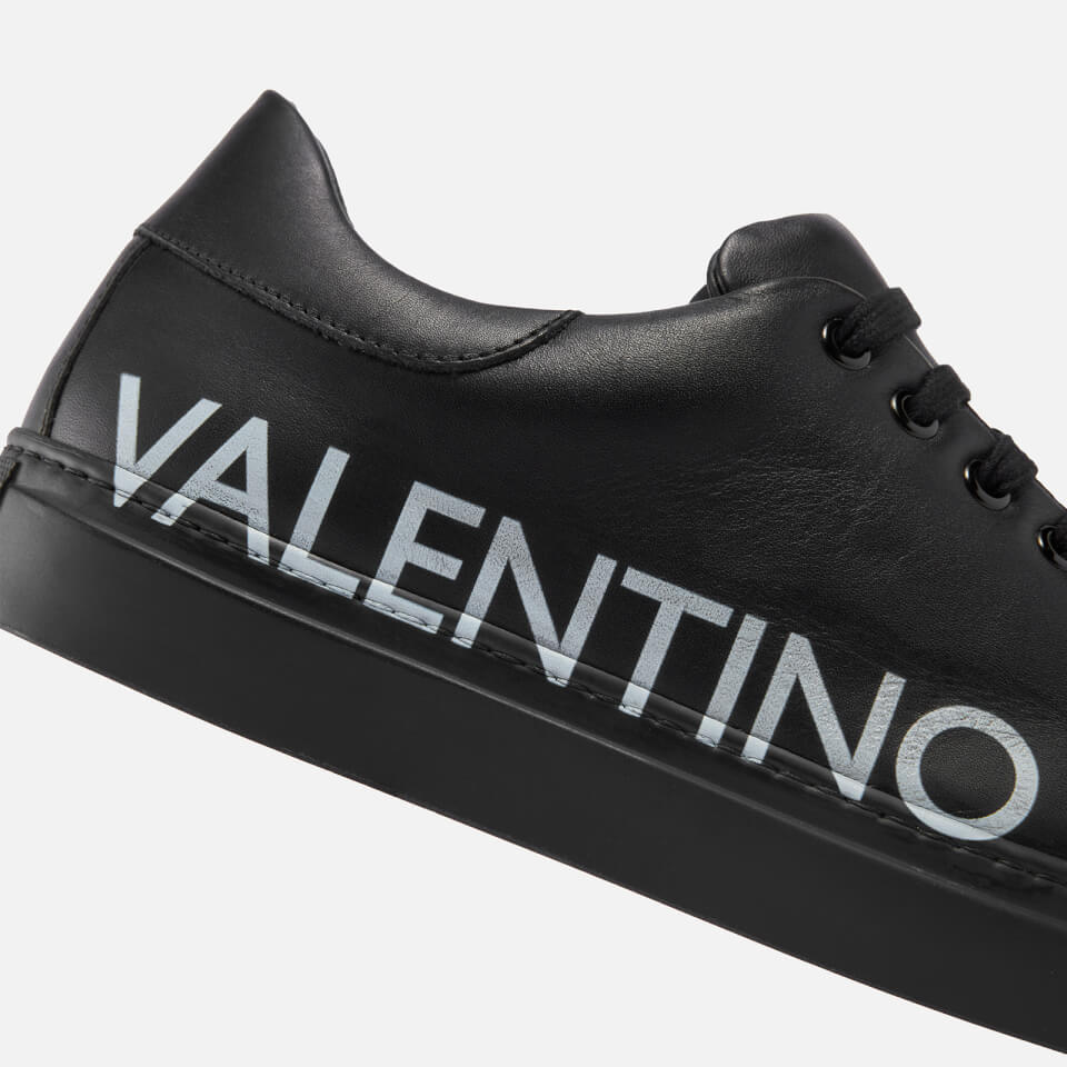 Valentino Shoes Zeus Logo-Printed Leather Trainers