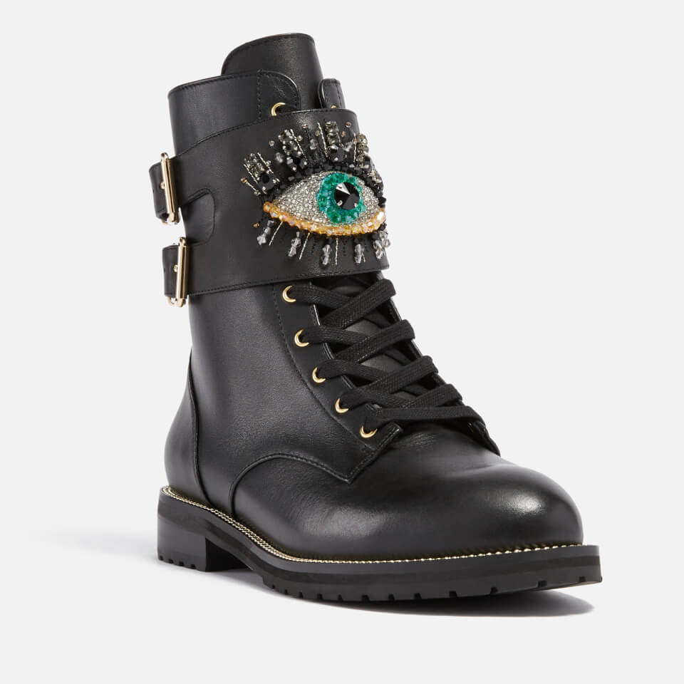 Kurt Geiger London Sutton Eye Leather Boots Worldwide Delivery Allsole